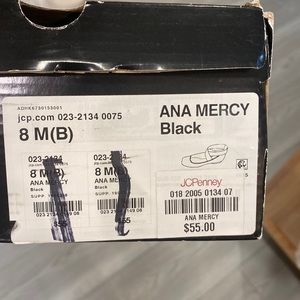 A.N.A  A New Approach JCPenny ANA Mercy Black Ballerina flats NWT never worn